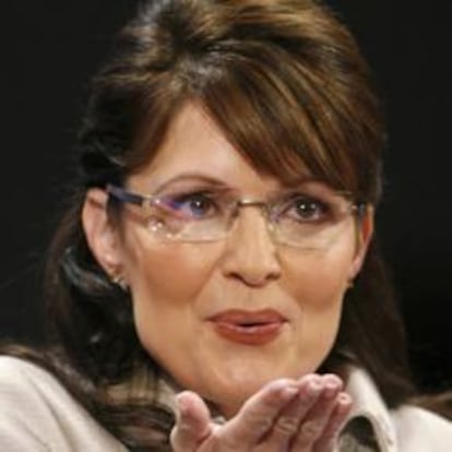 La republicana Sarah Palin durante la campaña presidencial