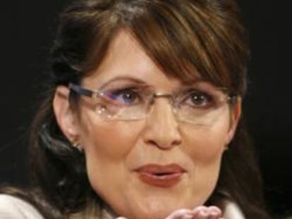 La republicana Sarah Palin durante la campaña presidencial