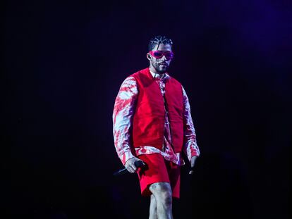 Bad Bunny en el festival Made In America Festival, en Filadelfia, el pasado 4 de septiembre.