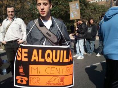 Carlos, estudiante del instituto número 3 de Villena,