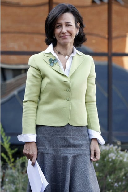 Ana Patricia Botín, el pasado octubre.