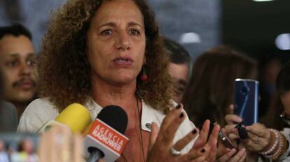 A deputada Jandira Feghali (PC do B).
