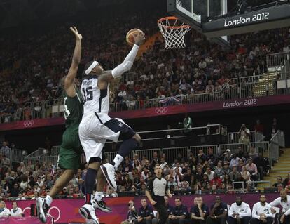 Carmelo Anthony, en el partido contra Nigeria.