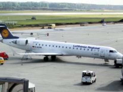 Un avión de Lufthansa. EFE/Archivo