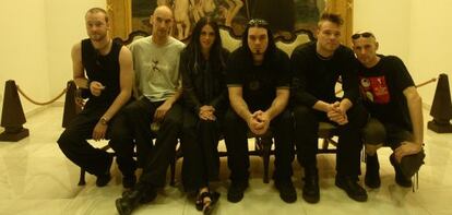 El grupo holandés Within Temptation.