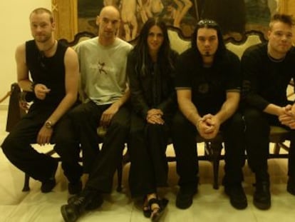 El grupo holandés Within Temptation.