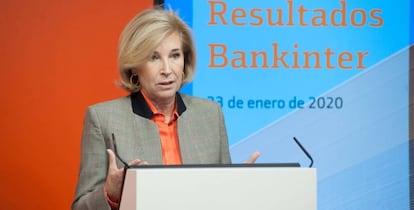 La consejera delegada de Bankinter, María Dolores Dancausa, en una imagen de archivo.