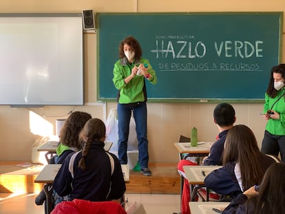 'Hazlo Verde' ya ha sensibilizado a más de 600.000 jóvenes. En la sexta edición, bajo el lema De residuos a recursos, participaron 117.486 alumnos, un 11,99% más que el año anterior.