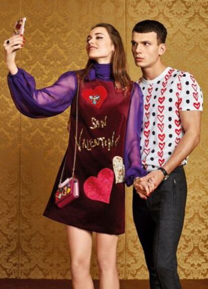 Otra muestra de la colección especial de Dolce & Gabbana para San Valentín.