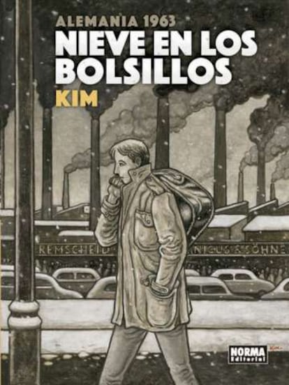 Portada de 'Nieve en los bolsillos', de Kim.