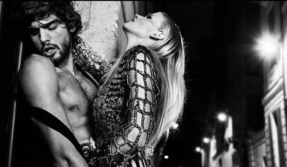 Fotografía de Olivier Rousteing para la campaña de otoño de Balmain.