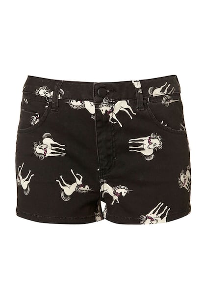 Minishorts de unicornios, de Topshop.