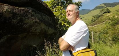 El biólogo Gonzalo Alonso Hernández, en una imagen cedida por su viuda.