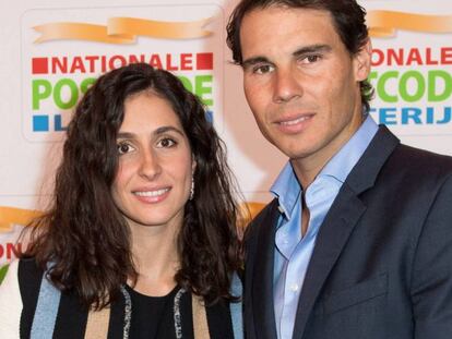 Rafa Nadal y Xisca Perelló, en Ámsterdam, en febrero de 2018.