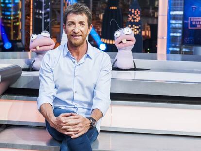 Pablo motos y las hormigas en el plat&oacute; de &#039;El hormiguero&#039;.