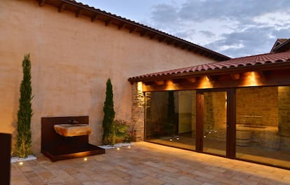 Instalaciones de la bodega en Herreros de Jamuz.