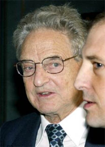 Soros, durante una comparecencia en los juzgados el 7 de noviembre.