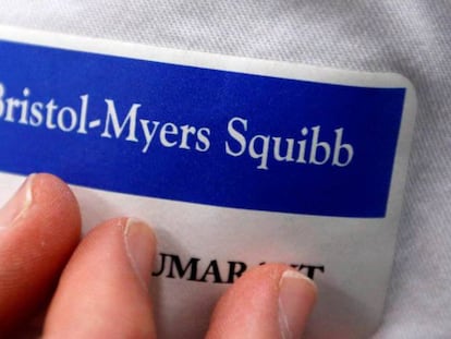 Logo de Bristol-Myers Squibb.