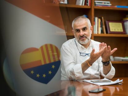 Carlos Carrizosa, presidente del grupo de Ciudadanos en el Parlament y líder de la oposición.

Foto: Gianluca Battista