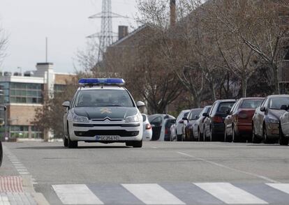 Un coche de la Guardia Civil.