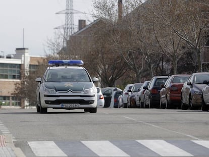 Un coche de la Guardia Civil.