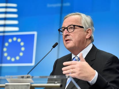 El presidente de la Comisión Europea, Jean-Claude Juncker, el 14 de diciembre de 2018.