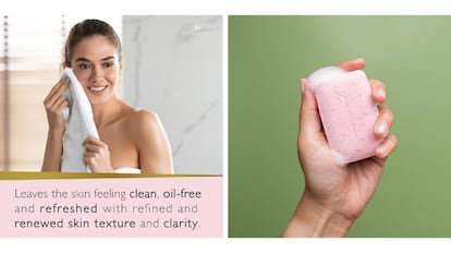 Este jabón exfoliante con ácido salicílico acaba con los granos y los poros.