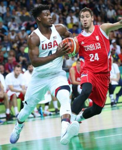 Butler el pasado 12 de agosto en el partido de los Juegos de Río contra Serbia.