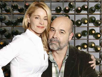 Belén Rueda y Antonio Resines, intérpretes principales de <i>Los Serrano.</i>