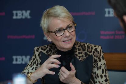 Harriet Green, directora mundial del área de Internet de las Cosas, Gestión de Clientes y Educación en IBM.