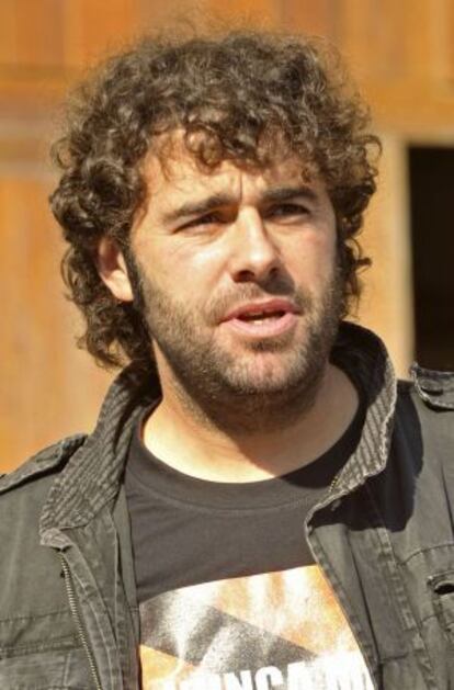 El alcalde de Manzaneda, David Rodríguez.
