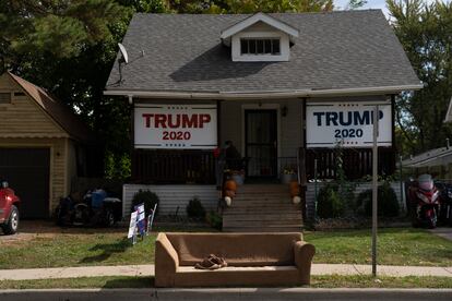 La casa de Scott W. Moses en Mount Clemens, Michigan, el pasado 11 de octubre.