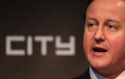 El primer ministro británico, David Cameron.