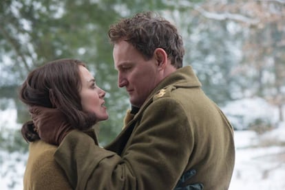 Keira Knightley y Jason Clarke, en 'El día que vendrá'.