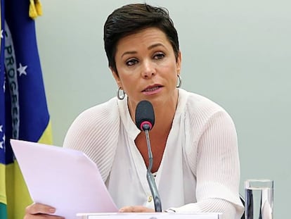 Cristiane Brasil, em Brasília.