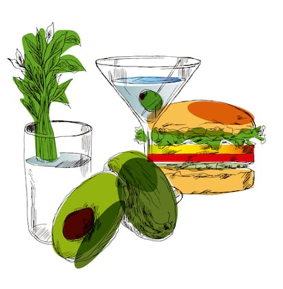 La influencia de Los Ángeles y San Francisco en lo que comemos y bebemos es evidente. El aguacate, el 'Martini cocktail' o las hamburguesas desarrolladas a partir de proteínas vegetales son algunas de las tendencias que han llegado hasta España.