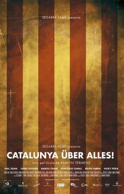 Cartel de Catalunya über alles!