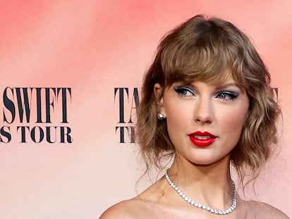 Una imagen de Taylor Swift en la presentación de la película "The Eras Tour" en Los Ángeles, California, en octubre del año pasado.