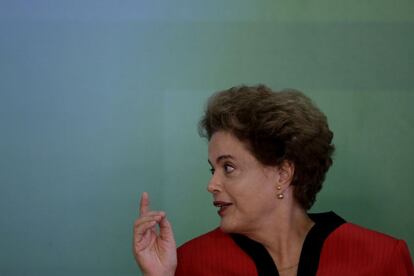 La presidenta Dilma Rousseff, el d&iacute;a 2 de marzo.