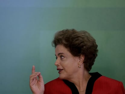 La presidenta Dilma Rousseff, el d&iacute;a 2 de marzo.