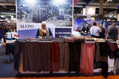 Estan de Siria en la feria Fitur de Madrid, el jueves 18 de enero.