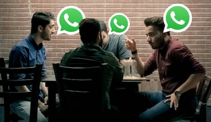 Grupos de WhatsApp.