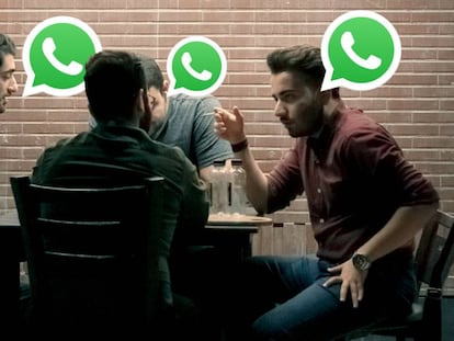 Grupos de WhatsApp.