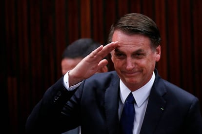 O presidente eleito Jair Bolsonaro.
