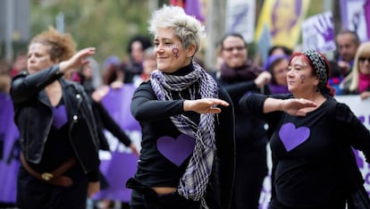 Manifestació feminista, el passat novembre a Barcelona.