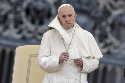 El Papa a la plaça de Sant Pere.