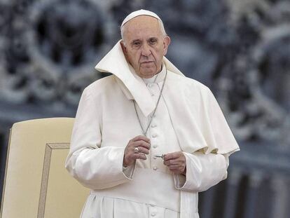 El Papa a la plaça de Sant Pere.