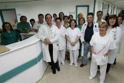 Equipo de la unidad de pluripatología del hospital Doce de Octubre de Madrid.