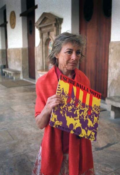 Giuliana Sgrena, ayer en la Universidad de Valencia.