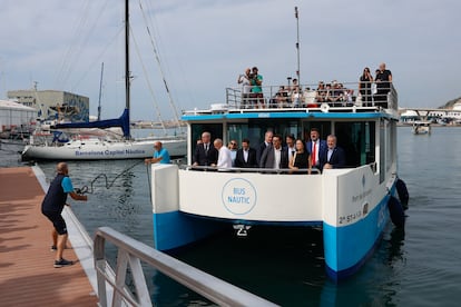 Inauguración del nuevo Bus Nàutic del Port de Barcelona Foto: Gianluca Battista